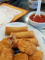 Egg Roll & Fried Prawn