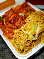 Sweet & Sour Pork and Chow Mein